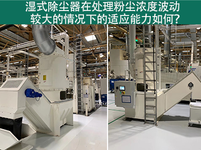 湿式除尘器：处理粉尘浓度波动的适应能力